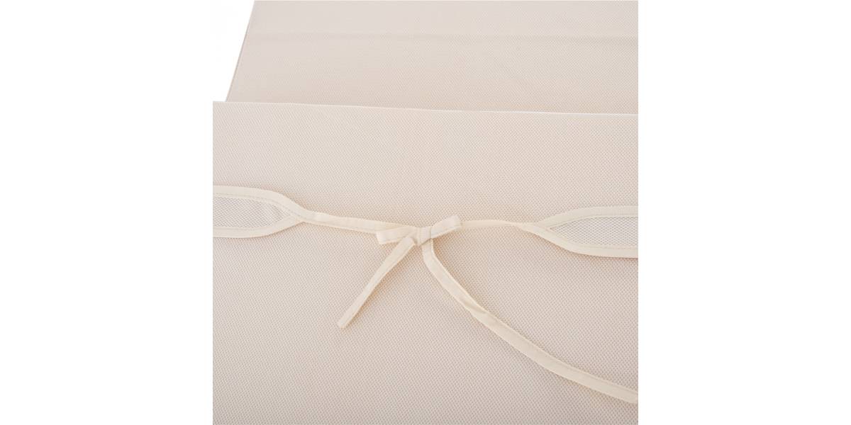 ΜΑΞΙΛΑΡΙ ΞΑΠΛΩΣΤΡΑΣ TEXTILENE 600gr/m2 2X1 SIFNOS ΜΠΕΖ HM11234.60T 196(117+1+78)x58x6εκ.