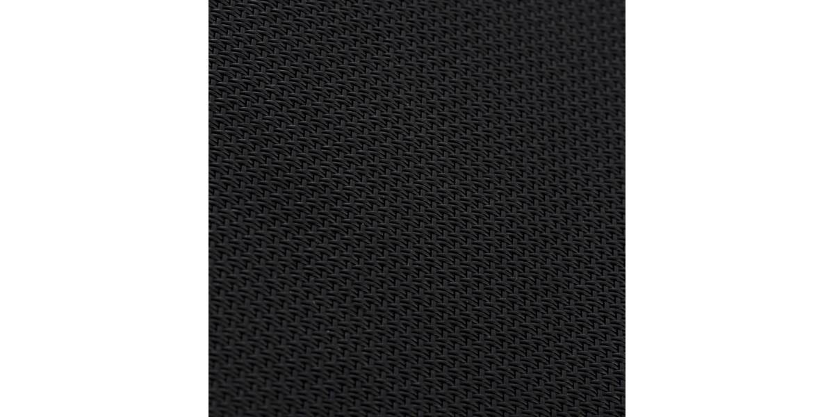 ΜΑΞΙΛΑΡΙ ΞΑΠΛΩΣΤΡΑΣ TEXTILENE 600gr/m2 2X1 SIFNOS ΜΑΥΡΟ HM11234.05T 196(117+1+78)x58x6εκ.