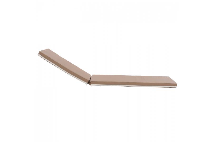 ΜΑΞΙΛΑΡΙ ΞΑΠΛΩΣΤΡΑΣ TEXTILENE 600gr/m2 2X1 SIFNOS ΜΟΚΑ HM11234.04T 196(117+1+78)x58x6 εκ.
