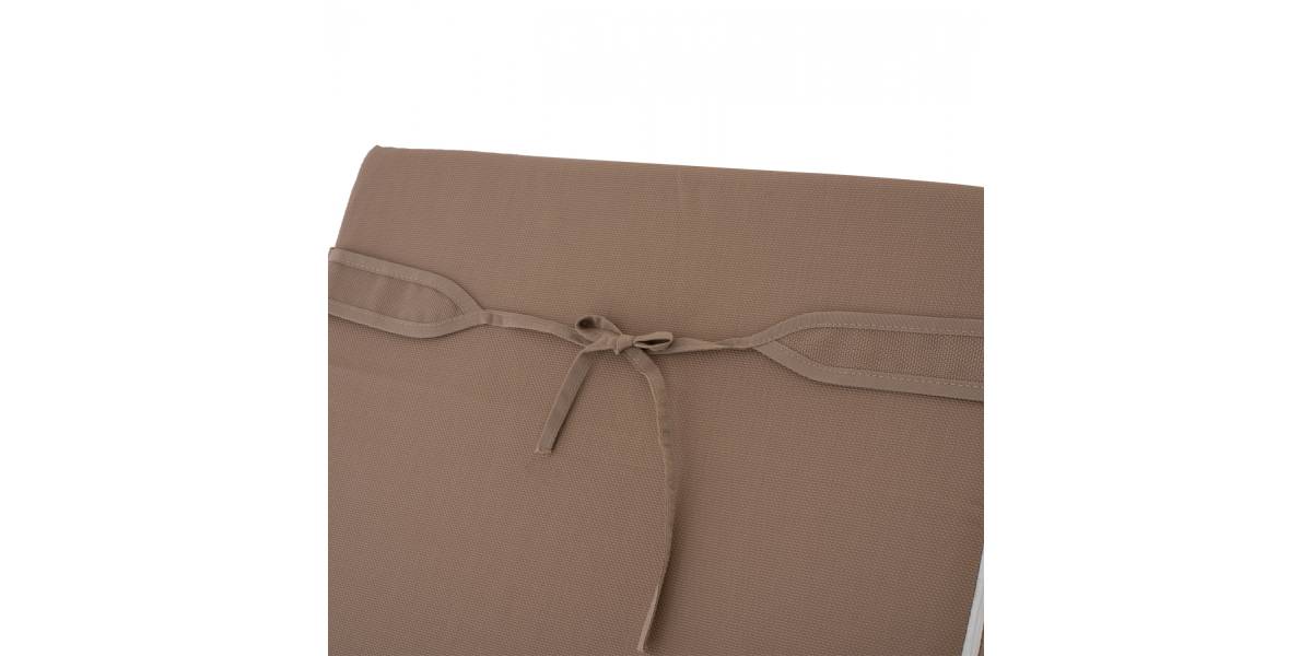 ΜΑΞΙΛΑΡΙ ΞΑΠΛΩΣΤΡΑΣ TEXTILENE 600gr/m2 2X1 SIFNOS ΜΟΚΑ HM11234.04T 196(117+1+78)x58x6 εκ.