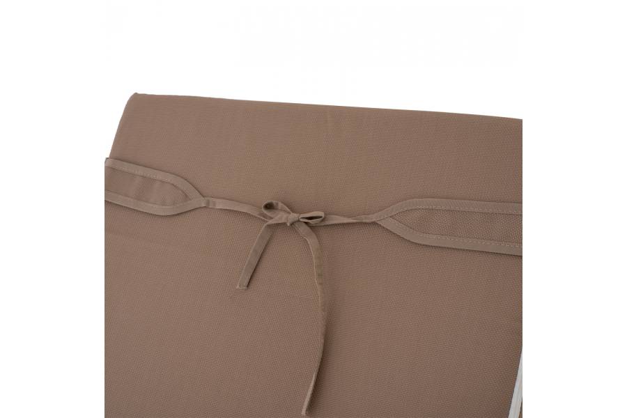 ΜΑΞΙΛΑΡΙ ΞΑΠΛΩΣΤΡΑΣ TEXTILENE 600gr/m2 2X1 SIFNOS ΜΟΚΑ HM11234.04T 196(117+1+78)x58x6 εκ.