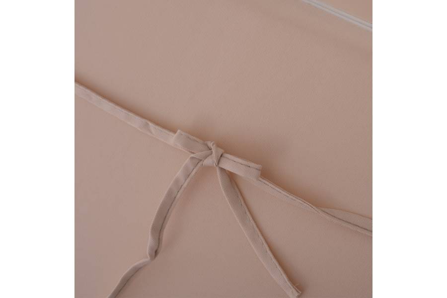 ΜΑΞΙΛΑΡΙ ΞΑΠΛΩΣΤΡΑΣ POLYESTER CHIOS ΜΠΕΖ HM11234.01P 192x58x6 εκ.