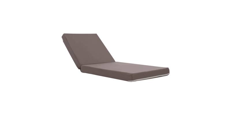 ΜΑΞΙΛΑΡΙ ΞΑΠΛΩΣΤΡΑΣ POLYESTER SIFNOS ΓΚΡΙ HM11235.10P 190x70x11 εκ.