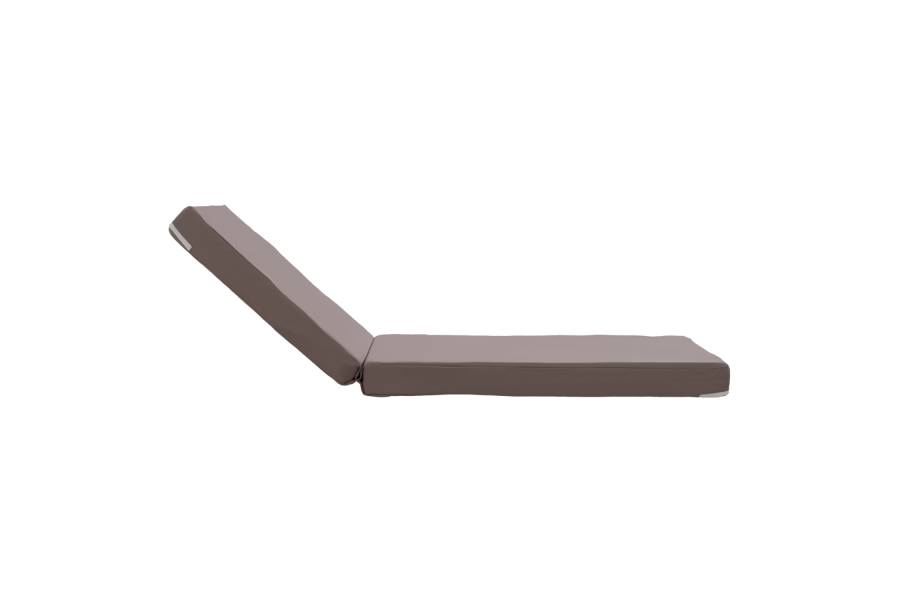 ΜΑΞΙΛΑΡΙ ΞΑΠΛΩΣΤΡΑΣ POLYESTER SIFNOS ΓΚΡΙ HM11235.10P 190x70x11 εκ.