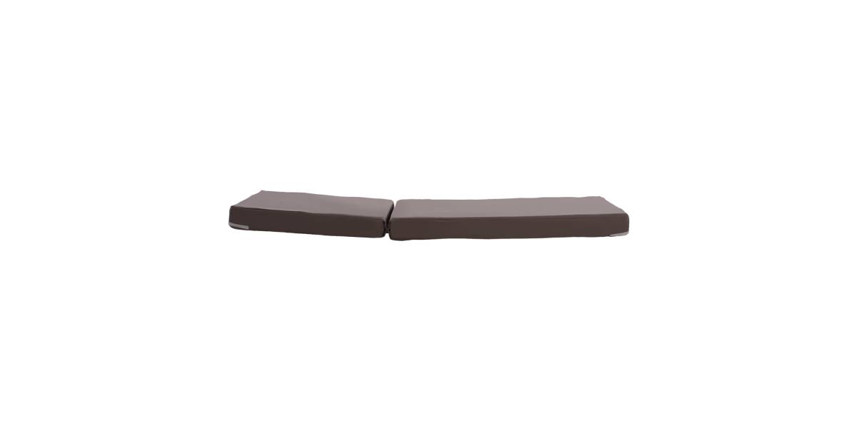 ΜΑΞΙΛΑΡΙ ΞΑΠΛΩΣΤΡΑΣ POLYESTER SIFNOS ΓΚΡΙ HM11235.10P 190x70x11 εκ.