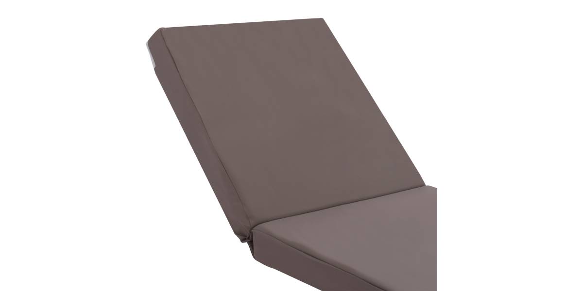 ΜΑΞΙΛΑΡΙ ΞΑΠΛΩΣΤΡΑΣ POLYESTER SIFNOS ΓΚΡΙ HM11235.10P 190x70x11 εκ.