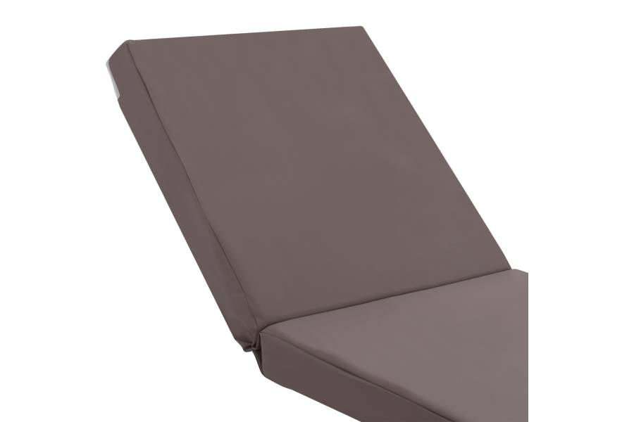 ΜΑΞΙΛΑΡΙ ΞΑΠΛΩΣΤΡΑΣ POLYESTER SIFNOS ΓΚΡΙ HM11235.10P 190x70x11 εκ.