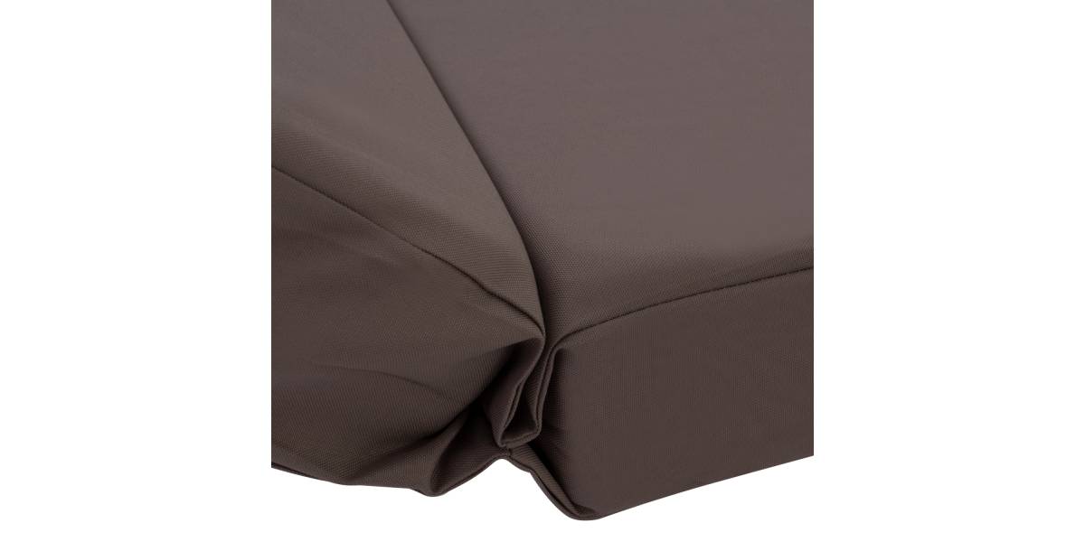 ΜΑΞΙΛΑΡΙ ΞΑΠΛΩΣΤΡΑΣ POLYESTER SIFNOS ΓΚΡΙ HM11235.10P 190x70x11 εκ.
