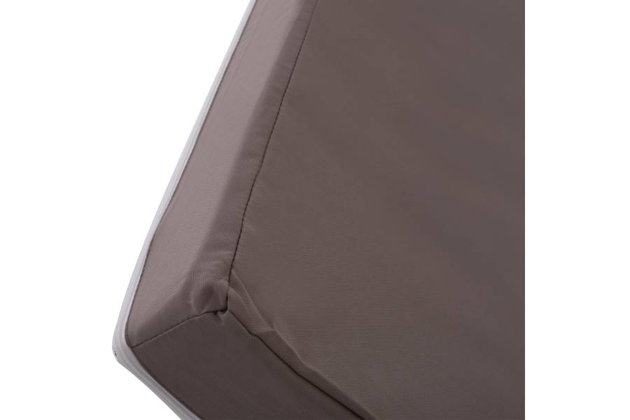 ΜΑΞΙΛΑΡΙ ΞΑΠΛΩΣΤΡΑΣ POLYESTER SIFNOS ΓΚΡΙ HM11235.10P 190x70x11 εκ.