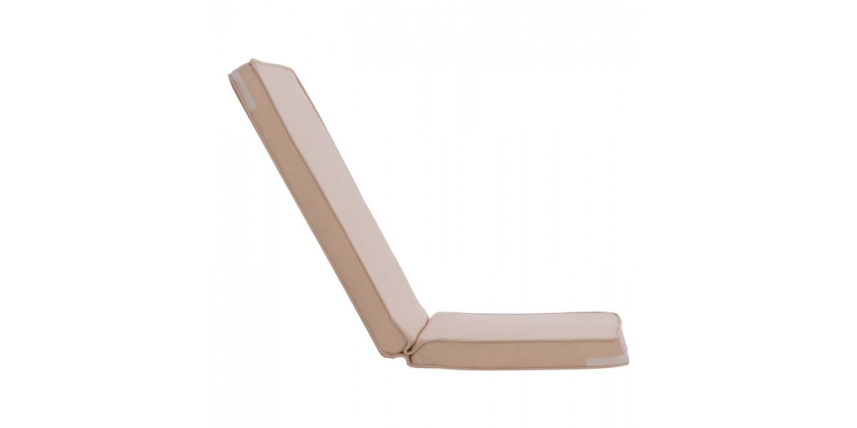 ΜΑΞΙΛΑΡΙ ΚΑΡΕΚΛΑΣ ΜΕ ΠΛΑΤΗ POLYESTER CHIOS ΜΠΕΖ HM11238.01P 110X46X6κ.