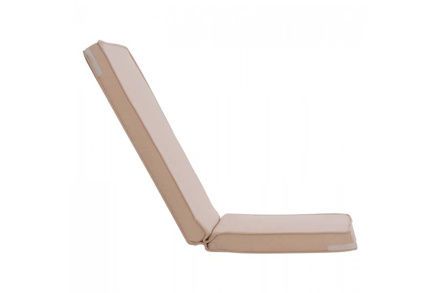 ΜΑΞΙΛΑΡΙ ΚΑΡΕΚΛΑΣ ΜΕ ΠΛΑΤΗ POLYESTER CHIOS ΜΠΕΖ HM11238.01P 110X46X6κ.