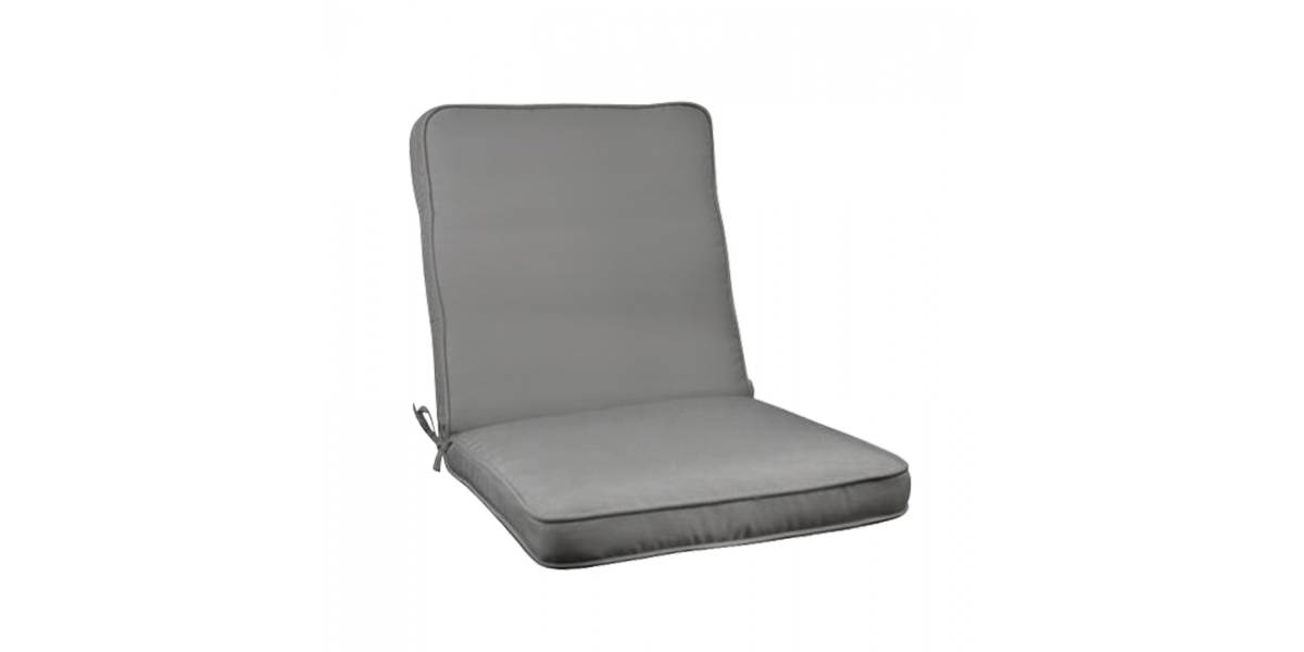 ΜΑΞΙΛΑΡΙ ΚΑΡΕΚΛΑΣ POLYESTER CHIOS ΓΚΡΙ HM11239.10P 100(45+55)X45X6εκ.