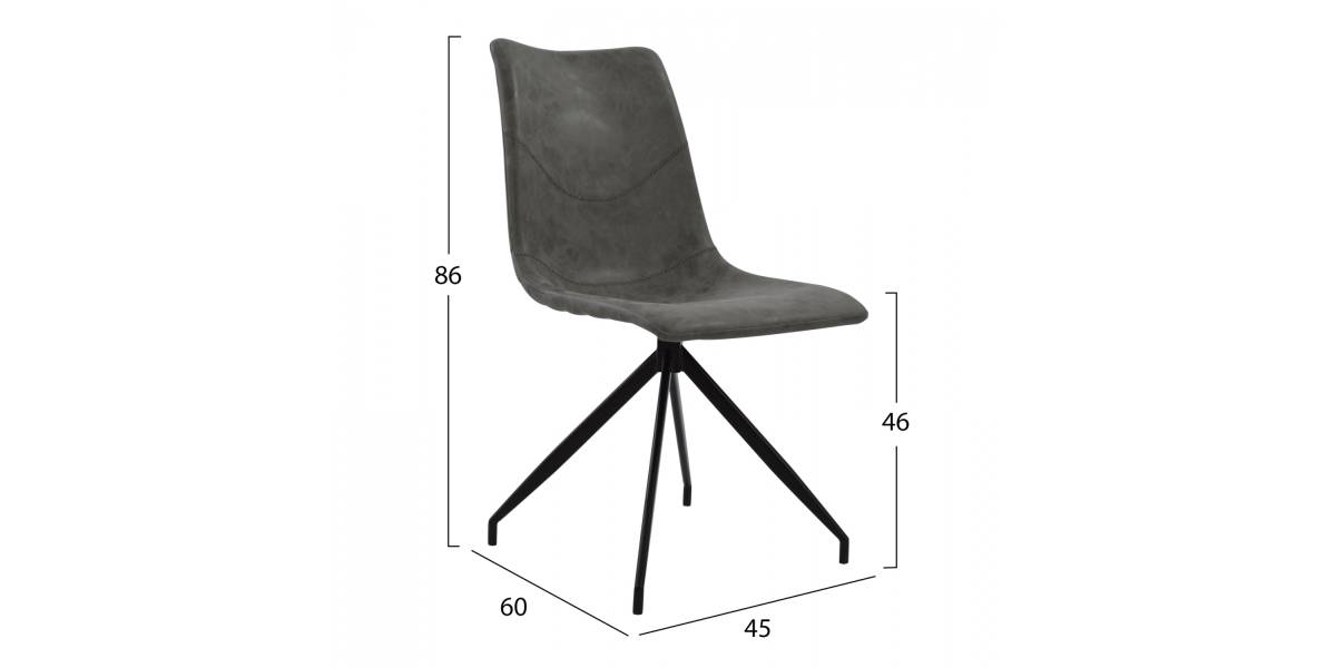 ΣΕΤ 5TMX ΤΡΑΠΕΖΙ MDF CEMENT 140x88 ΜΕ ΚΑΡΕΚΛΕΣ ΜΕΤΑΛΛΙΚΕΣ CELESTE HM11254