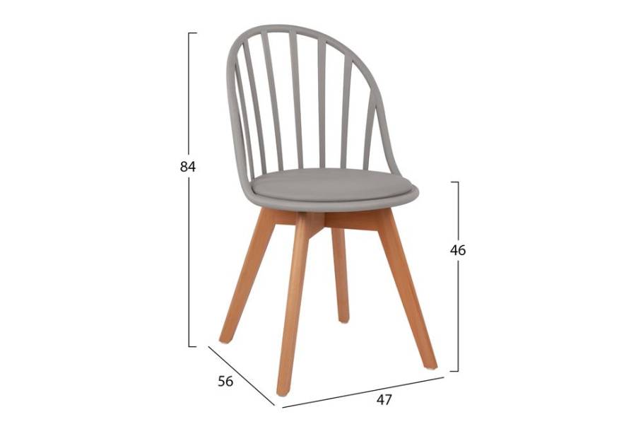 ΣΕΤ 5 ΤΜΧ ΤΡΑΠΕΖΙ 140x88x75 cm MDF ΜΕ ΚΑΡΕΚΛΕΣ ALINA HM11173