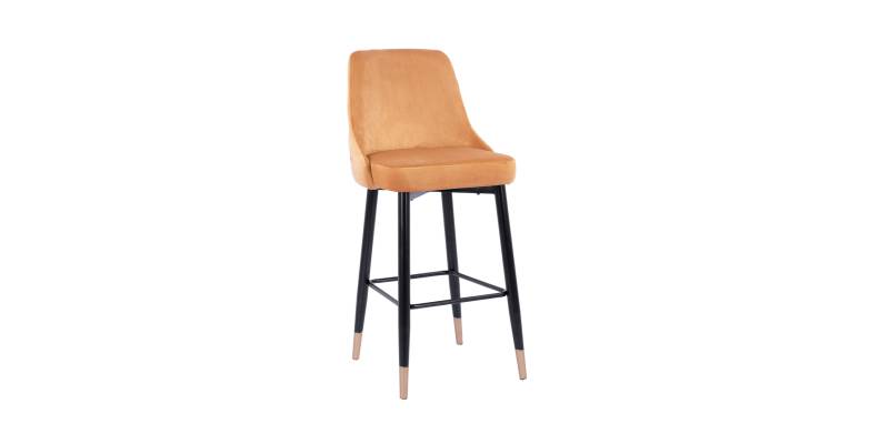 ΣΚΑΜΠΟ ΜΠΑΡ SERENITY HM8519.09 ΒΕΛΟΥΔΟ ΧΡΥΣΟ ΜΕ ΜΕΤΑΛΛΙΚΟ ΣΚΕΛΕΤΟ 51Χ58Χ110Υ εκ.