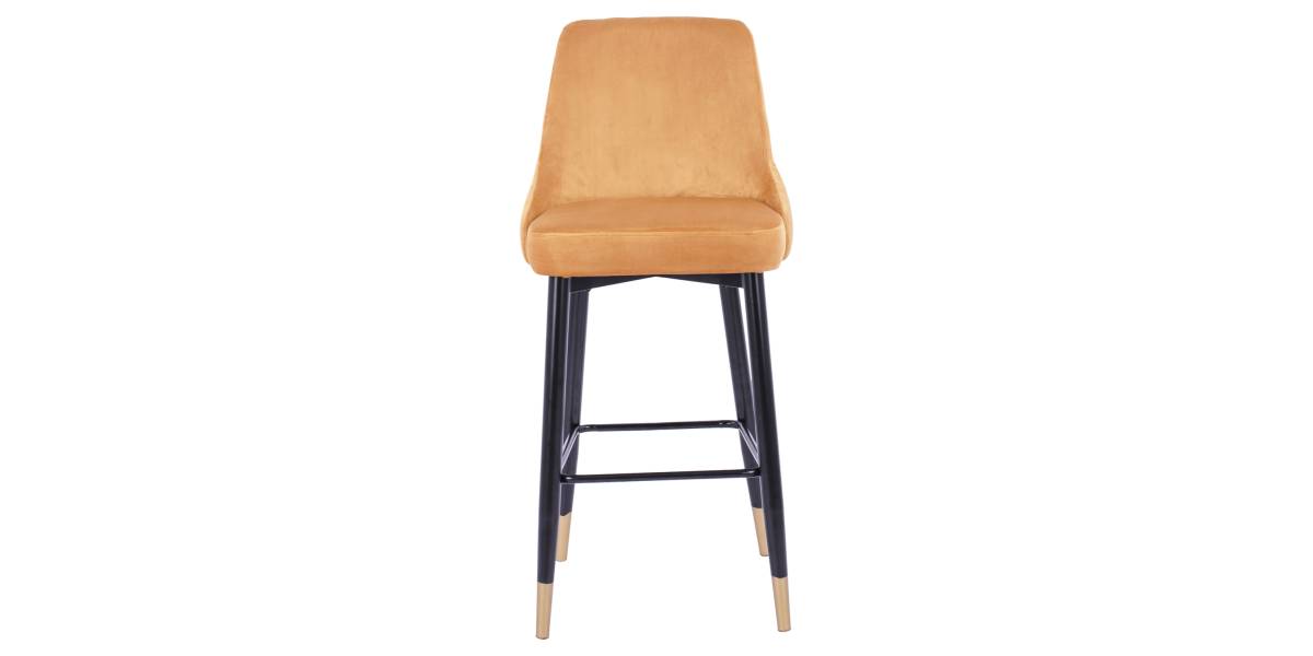 ΣΚΑΜΠΟ ΜΠΑΡ SERENITY HM8519.09 ΒΕΛΟΥΔΟ ΧΡΥΣΟ ΜΕ ΜΕΤΑΛΛΙΚΟ ΣΚΕΛΕΤΟ 51Χ58Χ110Υ εκ.