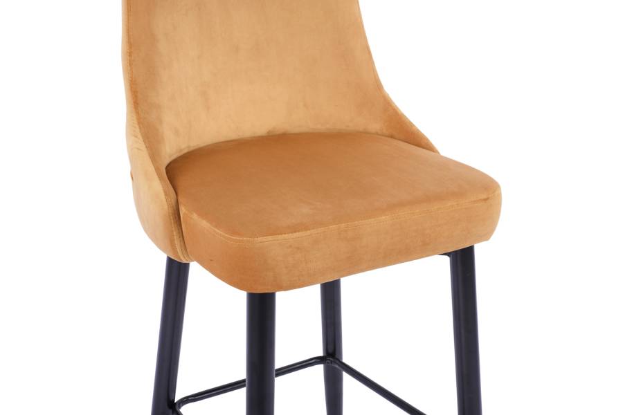 ΣΚΑΜΠΟ ΜΠΑΡ SERENITY HM8519.09 ΒΕΛΟΥΔΟ ΧΡΥΣΟ ΜΕ ΜΕΤΑΛΛΙΚΟ ΣΚΕΛΕΤΟ 51Χ58Χ110Υ εκ.