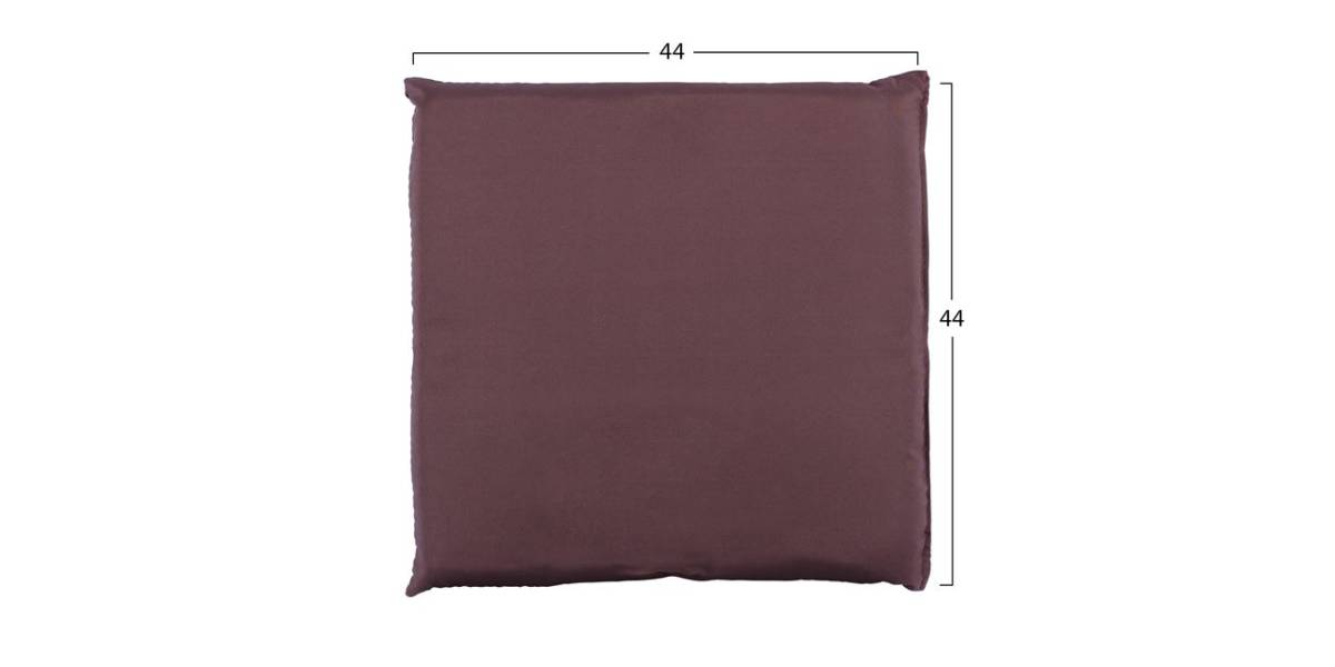 ΜΑΞΙΛΑΡΙ ΥΦΑΣΜΑΤΙΝΟ ΚΑΦΕ 44x44x5,5 εκ. HM5746.03