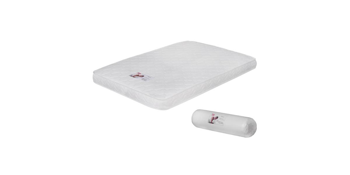 ΣΤΡΩΜΑ ΜΕ FOAM ΧΩΡΙΣ ΕΛΑΤΗΡΙΑ JORDY 110X190x15Y-- HM374.02 (ROLL PACKING) ΛΕΥΚΟ