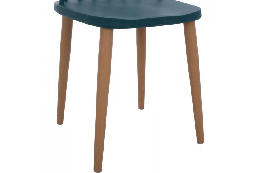 ΚΑΡΕΚΛΑ ΤΡΑΠΕΖΑΡΙΑΣ HM8052.05 VANESSA ΜΠΛΕ ΜΕ ΜΕΤΑΛΛΙΚΑ ΠΟΔΙΑ 43x41x82,5 εκ.