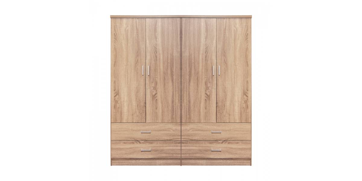 ΣΕΤ 2 ΤΜΧ ΝΤΟΥΛΑΠΑ 4ΦΥΛΛΗ ΜΕ 4 ΣΥΡΤΑΡΙΑ SONAMA 160X42X181 HM11349.02