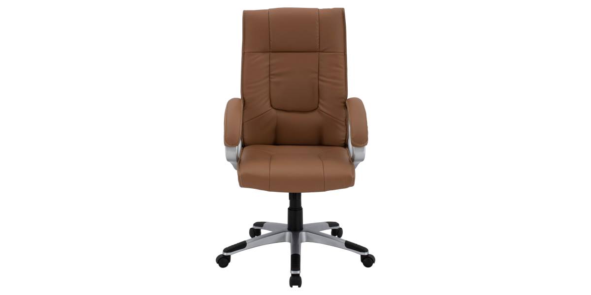 ΚΑΡΕΚΛΑ ΓΡΑΦΕΙΟΥ CHANDER HM1092.09 ΣΕ CAMEL ΑΠΟΧΡΩΣΗ 63x66x116 εκ.