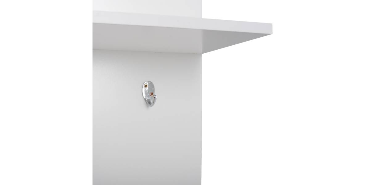 ΕΠΙΠΛΟ ΕΙΣΟΔΟΥ ΜΕ ΚΑΘΡΕΠΤΗ JANICE HM2264 SONAMA ΛΕΥΚΟ 70x37x181 εκ.
