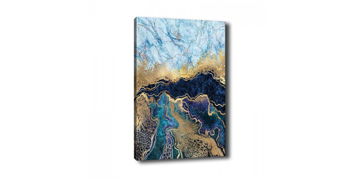 ΠΙΝΑΚΑΣ ΚΑΜΒΑΣ MARBLE EFFECT HM7196.02 50X3X70 εκ.