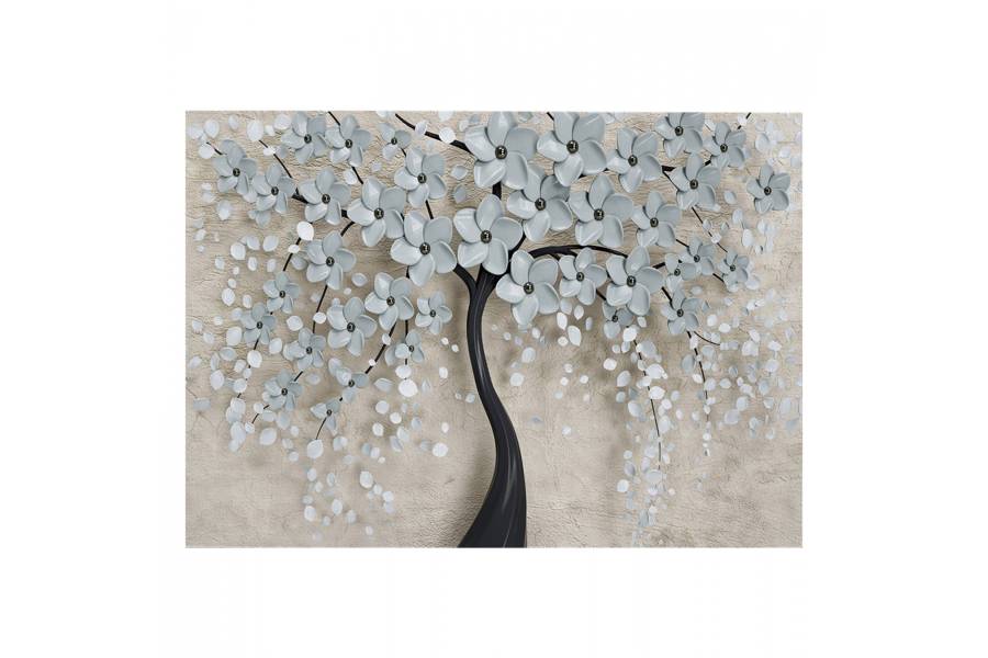 ΠΙΝΑΚΑΣ ΚΑΜΒΑΣ BLOSSOM TREE HM7197.04 100X3X70 εκ.