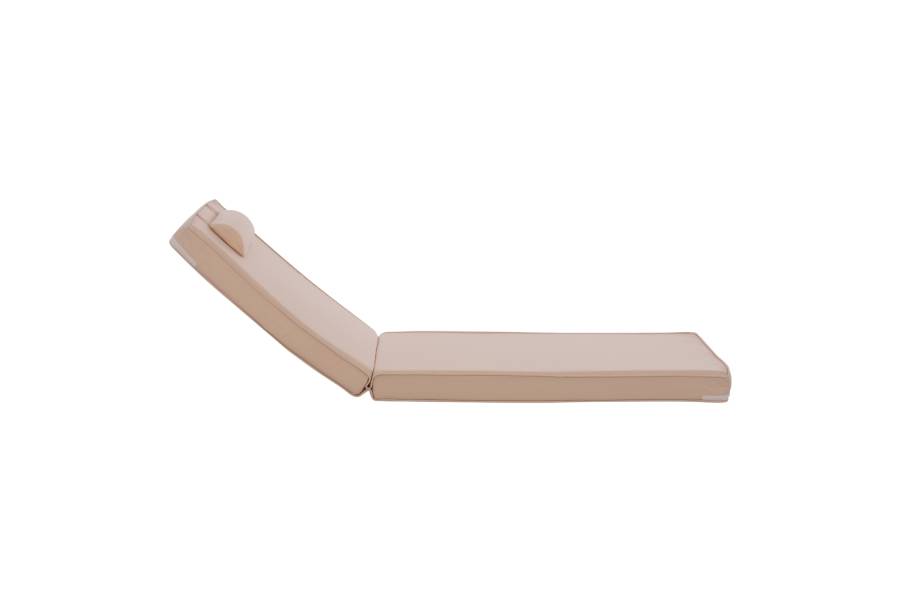 ΜΑΞΙΛΑΡΙ ΞΑΠΛΩΣΤΡΑΣ POLYESTER CHIOS ΜΠΕΖ HM11236.01P 196(117+1+78)x58x9εκ.