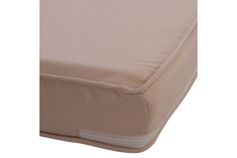 ΜΑΞΙΛΑΡΙ ΞΑΠΛΩΣΤΡΑΣ POLYESTER CHIOS ΜΠΕΖ HM11236.01P 196(117+1+78)x58x9εκ.