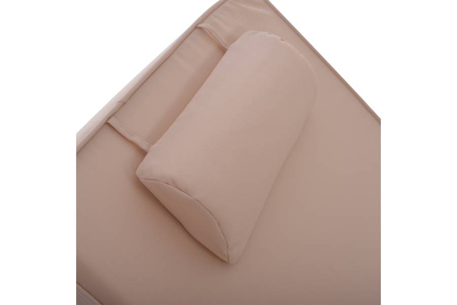 ΜΑΞΙΛΑΡΙ ΞΑΠΛΩΣΤΡΑΣ POLYESTER CHIOS ΜΠΕΖ HM11236.01P 196(117+1+78)x58x9εκ.