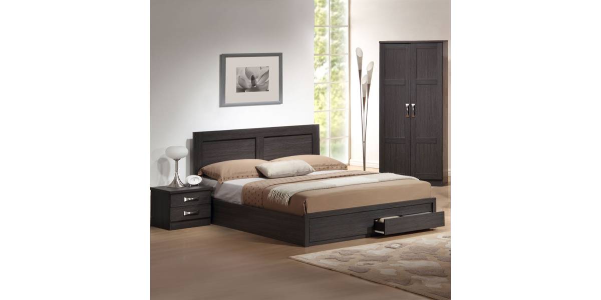 ΚΡΕΒΑΤΙ CAPRI HM599.01 ΜΕ 2ΣΥΡΤΑΡΙΑ ZEBRANO ΓΙΑ ΣΤΡΩΜΑ 140x200 εκ.