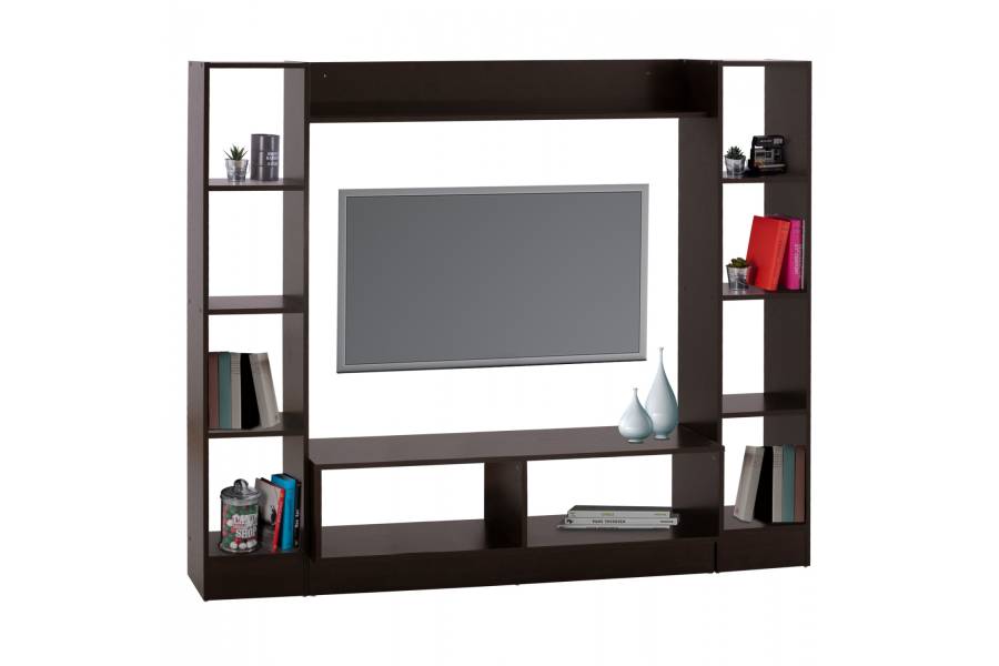 ΣΥΝΘΕΣΗ ΤΗΛΕΟΡΑΣΗΣ JAZMIN HM2255.01 WENGE 181x29,5x145 εκ.