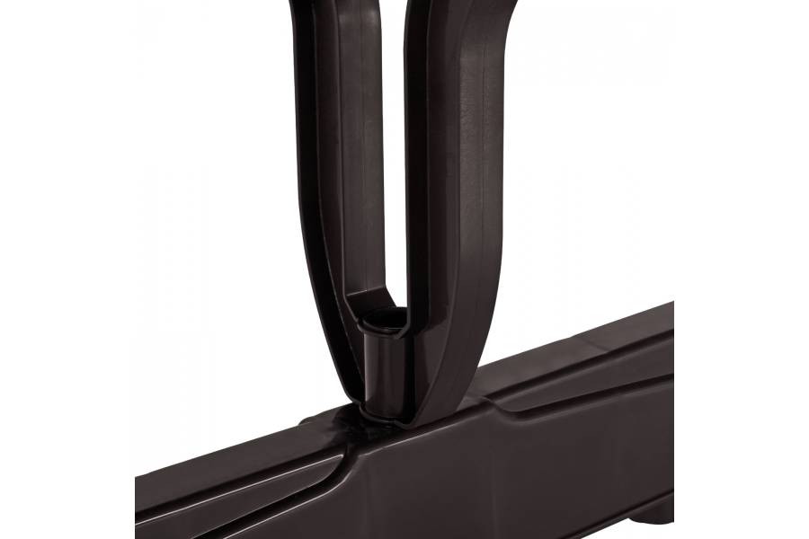 ΤΡΑΠΕΖΙ ΠΟΛΥΠΡΟΠΥΛΕΝΙΟΥ CORNWALL HM5738.03 ΚΑΦΕ 140X80X73.5Yεκ.