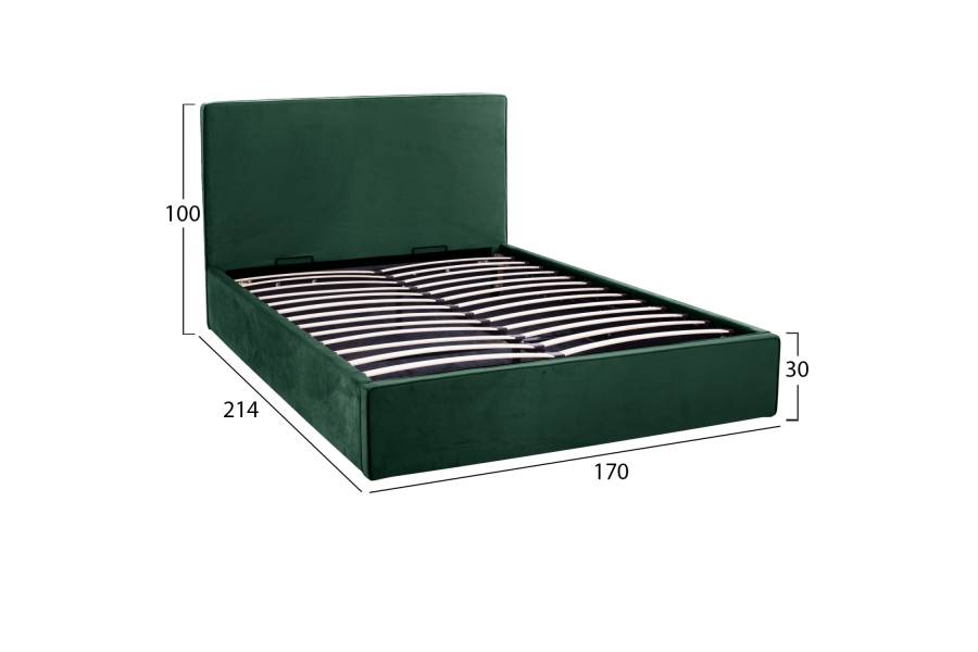 ΚΡΕΒΑΤΙ ALLIE HM584.13 160Χ200 ΜΕ ΑΠΟΘΗΚΕΥΤΙΚΟ ΧΩΡΟ ΚΥΠΑΡΙΣΣΙ