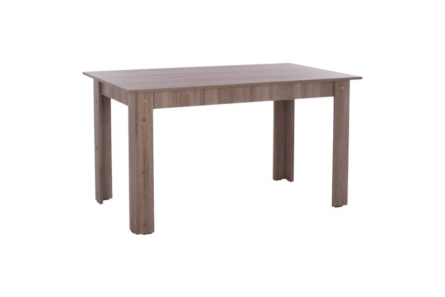 ΤΡΑΠΕΖΙ ΚΟΥΖΙΝΑΣ KELVIN, 140x80x77Υ εκ., SONAMA OAK TRUFFLE, HM2429.05