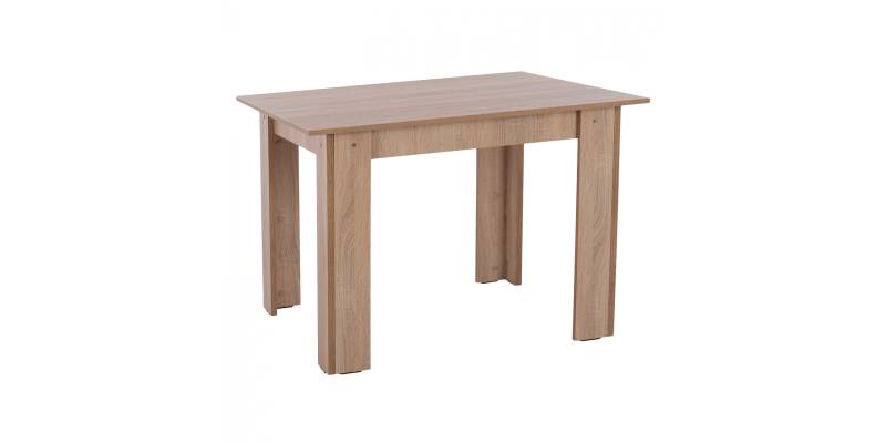 ΤΡΑΠΕΖΙ ΚΟΥΖΙΝΑΣ HM2428.01 KELVIN SONOMA OAK 110x80x77Υεκ.