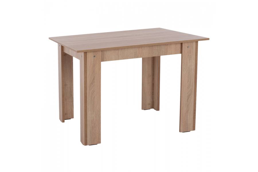 ΤΡΑΠΕΖΙ ΚΟΥΖΙΝΑΣ HM2428.01 KELVIN SONOMA OAK 110x80x77Υεκ.
