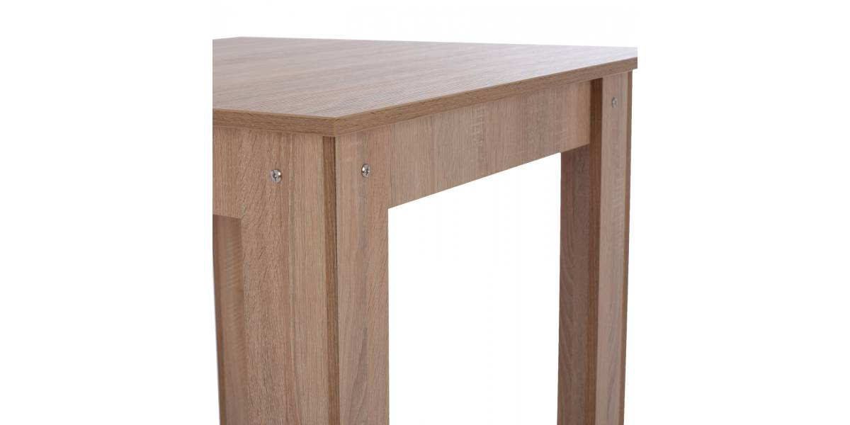 ΤΡΑΠΕΖΙ ΚΟΥΖΙΝΑΣ HM2428.01 KELVIN SONOMA OAK 110x80x77Υεκ.