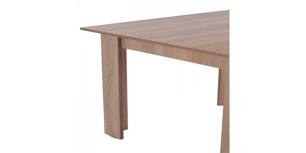 ΤΡΑΠΕΖΙ ΚΟΥΖΙΝΑΣ HM2428.01 KELVIN SONOMA OAK 110x80x77Υεκ.