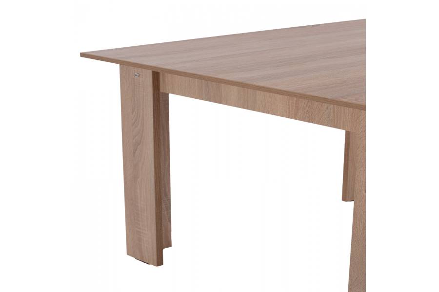 ΤΡΑΠΕΖΙ ΚΟΥΖΙΝΑΣ HM2428.01 KELVIN SONOMA OAK 110x80x77Υεκ.
