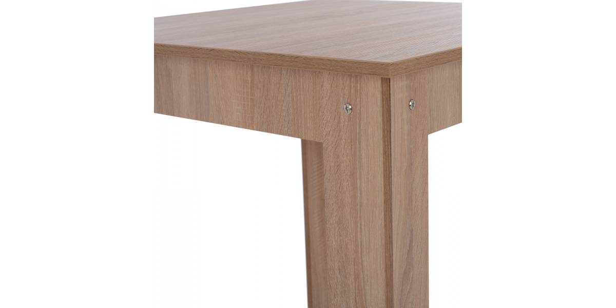 ΤΡΑΠΕΖΙ ΚΟΥΖΙΝΑΣ 140x80x77Υεκ. SONAMA OAK HM2429.01