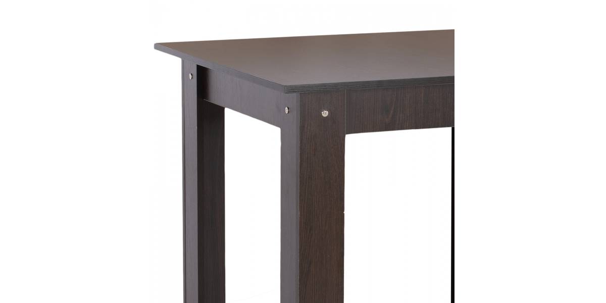 ΤΡΑΠΕΖΙ ΚΟΥΖΙΝΑΣ KELVIN 110x80x77Υεκ. WENGE HM2428.02