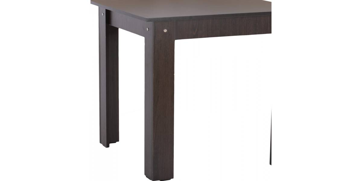 ΤΡΑΠΕΖΙ ΚΟΥΖΙΝΑΣ KELVIN 110x80x77Υεκ. WENGE HM2428.02