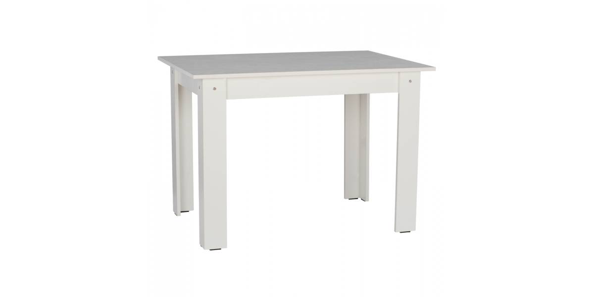 ΤΡΑΠΕΖΙ ΚΟΥΖΙΝΑΣ 110x80x77Υεκ. ΛΕΥΚΟ HM2428.03