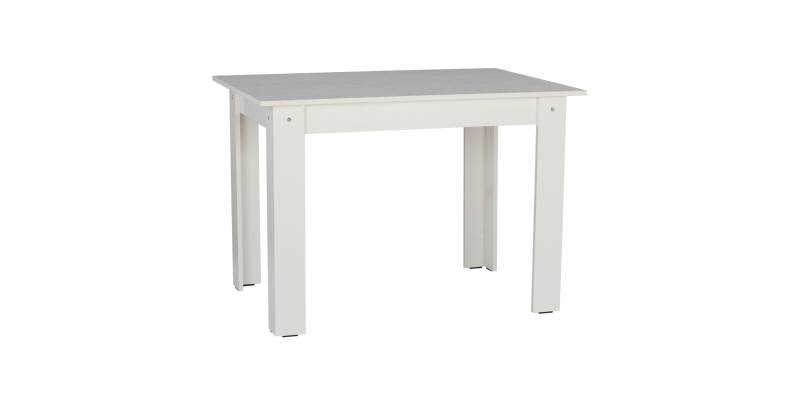ΤΡΑΠΕΖΙ ΚΟΥΖΙΝΑΣ 110x80x77Υεκ. ΛΕΥΚΟ HM2428.03