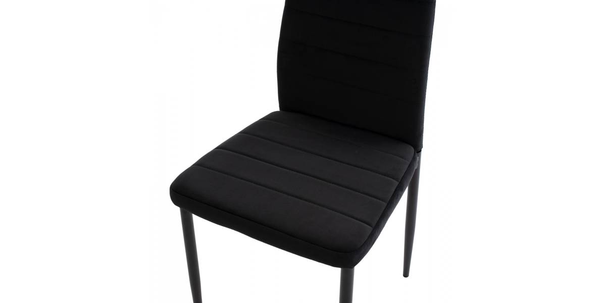 ΚΑΡΕΚΛΑ ΜΕΤΑΛΛΙΚΗ LADY HM0037.34 ΜΑΥΡΟ ΒΕΛΟΥΔΟ ME ΜΕΤΑΛΛΙΚΟ ΣΚΕΛΕΤΟ K/D