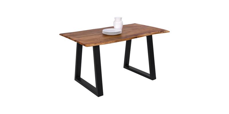 ΤΡΑΠΕΖΙ ΤΡΑΠΕΖΑΡΙΑΣ MONTANA SLIM HM8163.11 ΞΥΛΟ ΑΚΑΚΙΑΣ ΣΕ ΦΥΣΙΚΟ 140x80x77Υ