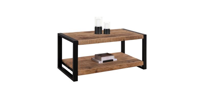 ΤΡΑΠΕΖΙ ΣΑΛΟΝΙΟΥ GATLIN HM8486.11 ΑΠΟ ΜΑΣΙΦ ΞΥΛΟ MANGO 100x45x45,5Υ εκ.